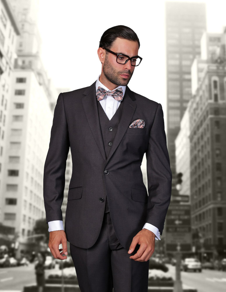 Tailored Fit Suits, Modern Fit Solid Color, StatementSuits.com